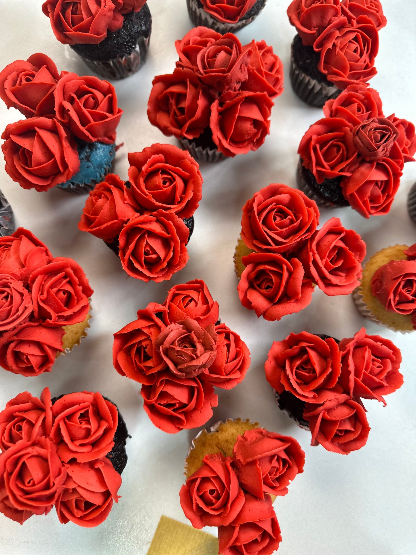 Premium floral cupcakes