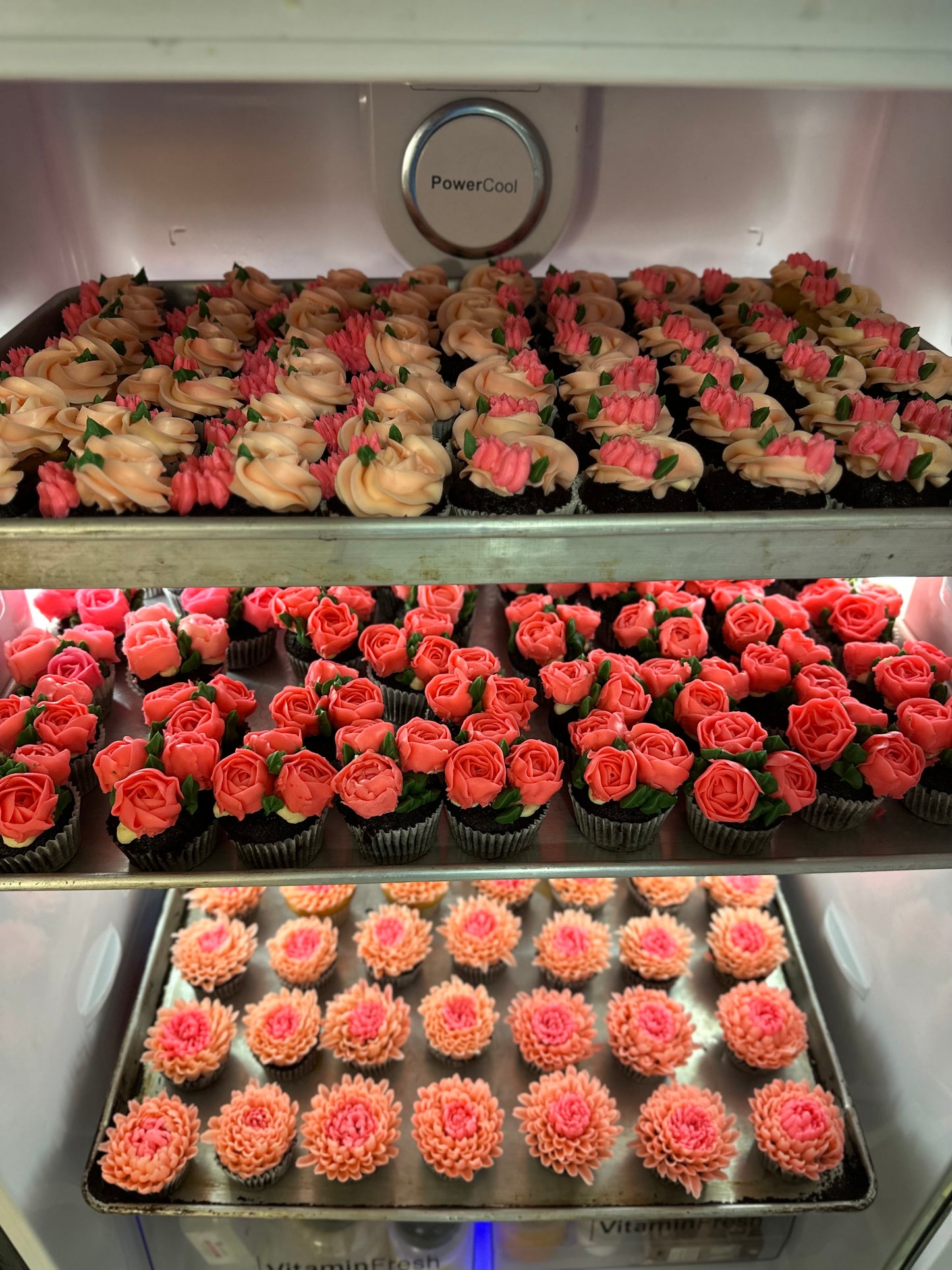 Premium floral cupcakes
