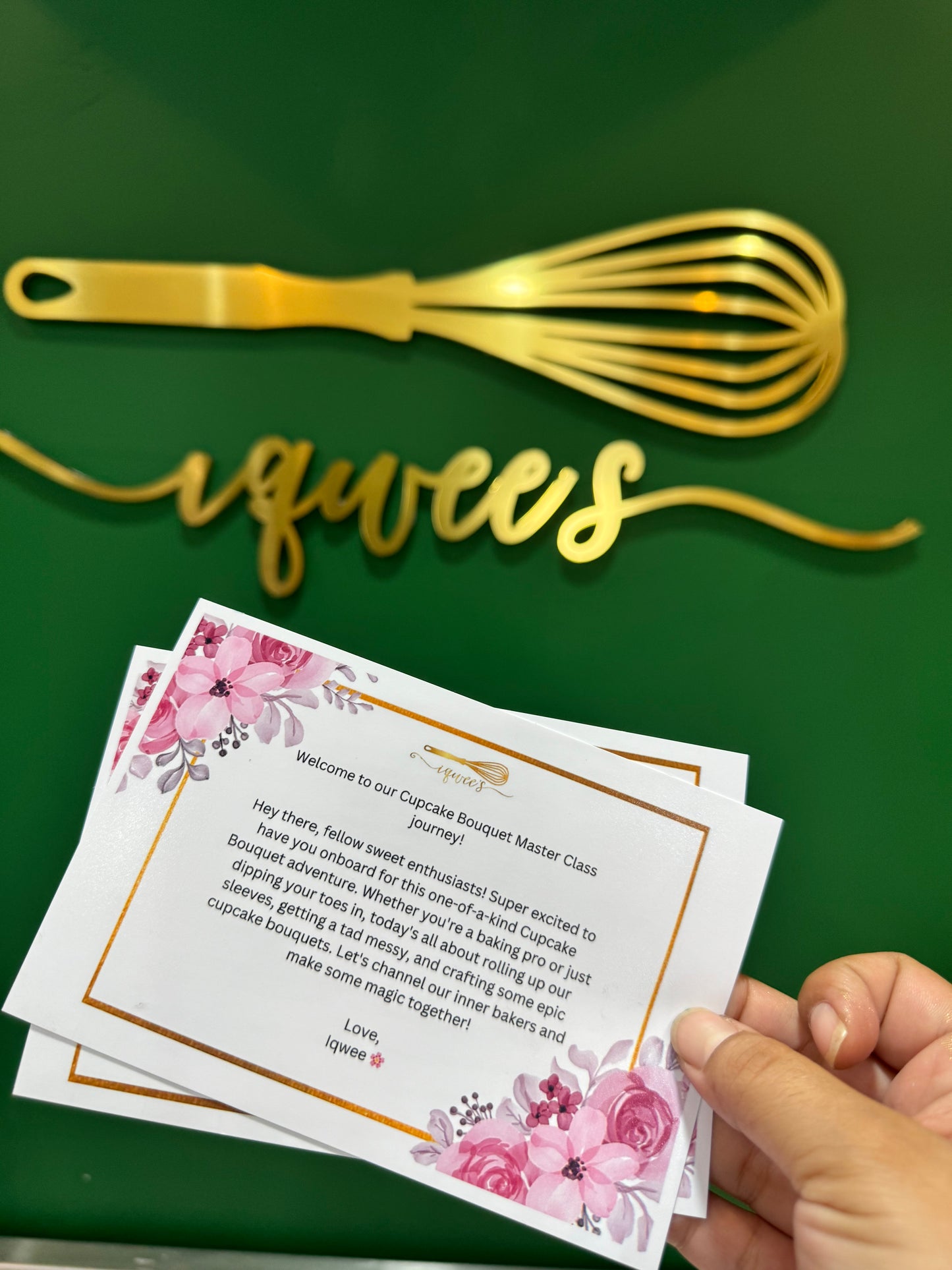 Mother Day Cupcake Workshop