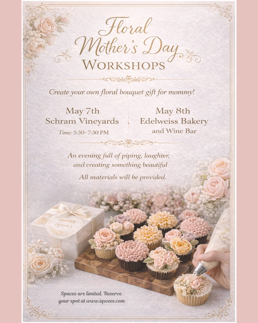 Mother Day Cupcake Workshop